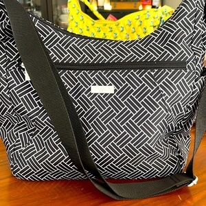 Baggallini nylon cross sling bag